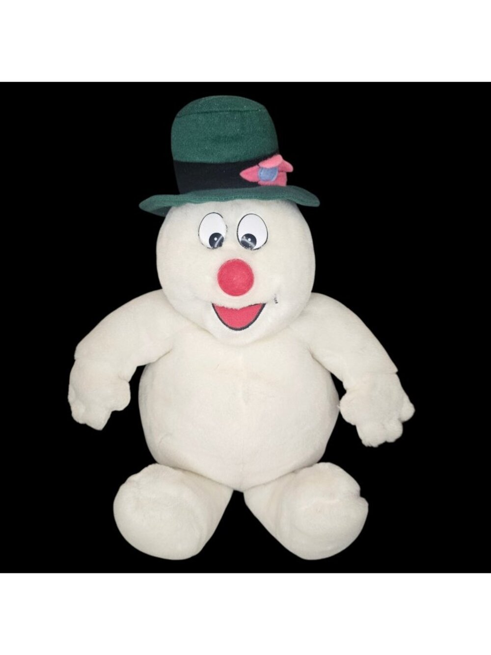 VTG 90s Gemmy Singing Frosty The Snowman Christmas Plush Toy WORKS Dances